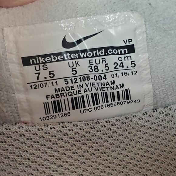 Nike Flex Gray Pink Running Shoes 512108-004 Women's Athletic Sneakers Size 7.5 - Picture 6 of 9